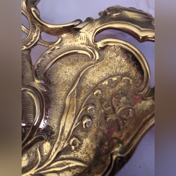 Antique ink dipper frame (needs ink bottle and quill) - Picture 3 of 3